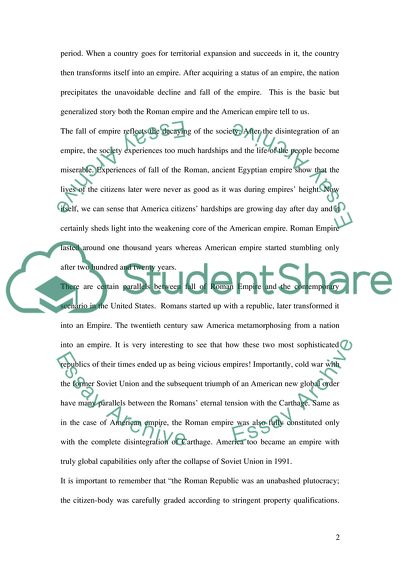 How the Roman Empire Mirrors the United States