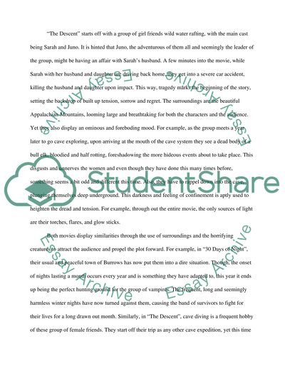 Comparison and contrast on two horror movies