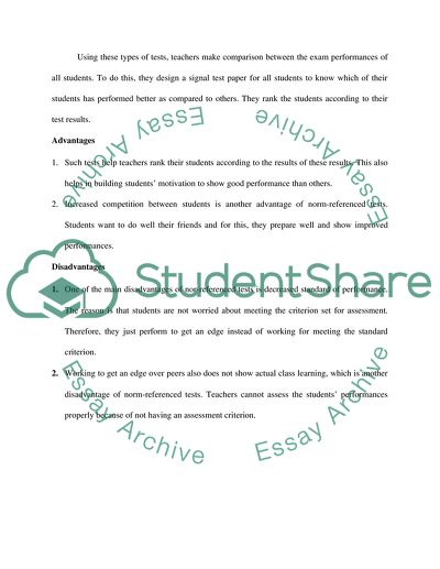 Conventional Assessment Techniques