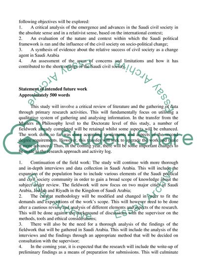 Fundamental Structures of the Saudi Arabian Civil Society