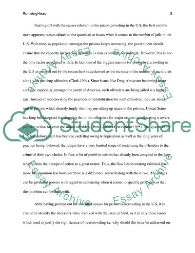 Prison overcrowding in the United States