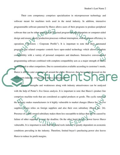 Automated Programs in the Metal Industry