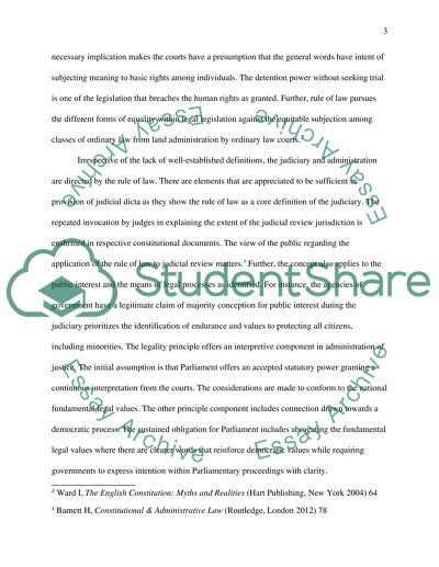 Failing Public Law Principles