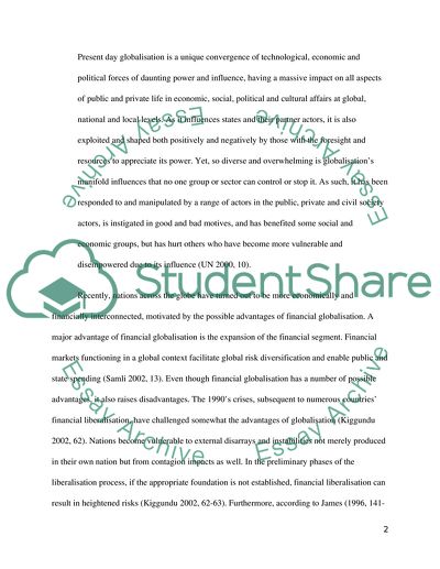 Sustainable Development of Developmental and Neo-Liberal State