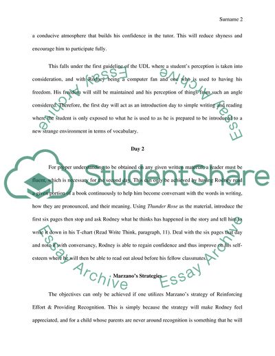 Propper Educational Plan