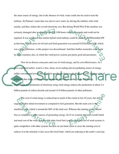 Wind Energy (Is wind energy really that cheap Is it effective Is it practical)