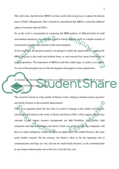 Management Research and Consultancy