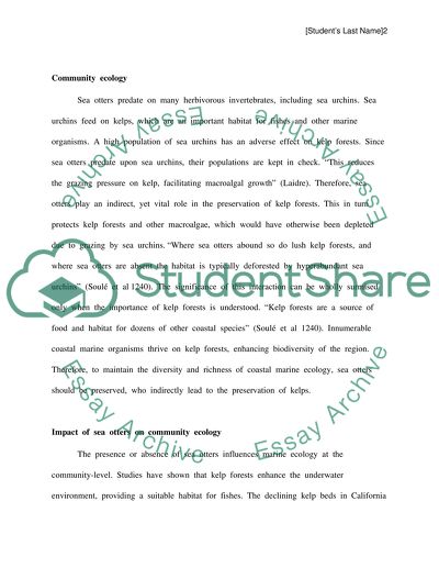 The community ecology of the organism