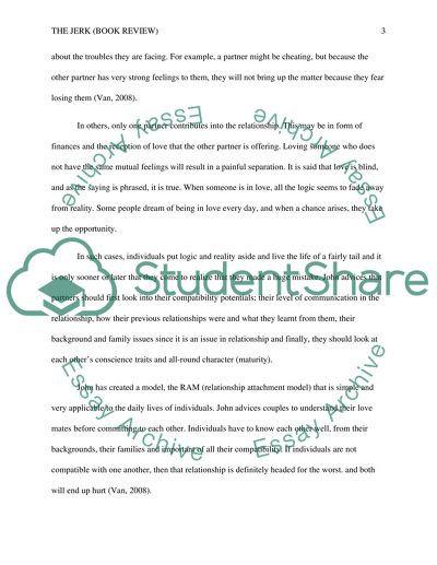 Book Review The Jerk