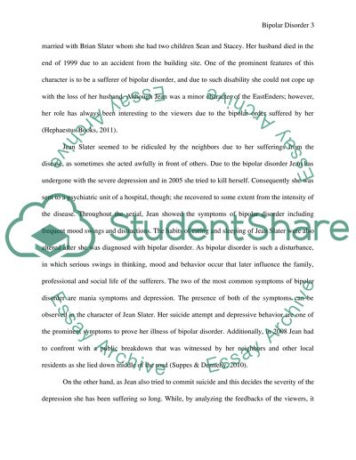 Jean Slater and Treatment Interventions of Bipolar Disorder