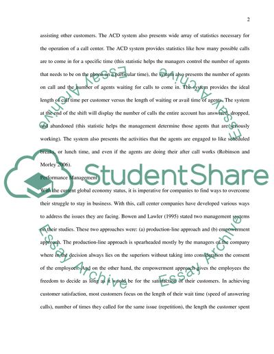 Performance Measurement and Management