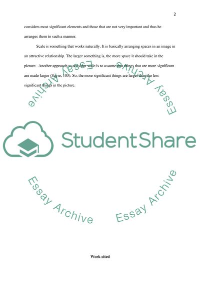 Do you Think the Principles of Design Affect Everyday Life