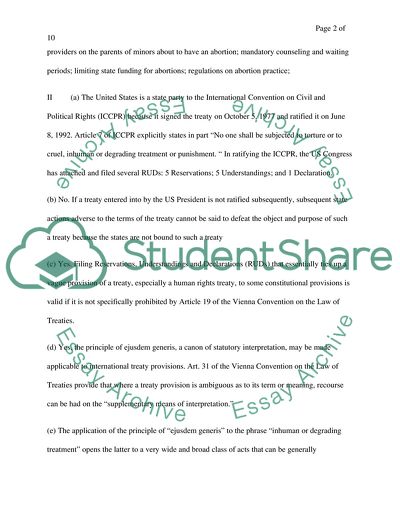 Laws on Abortion in the United States