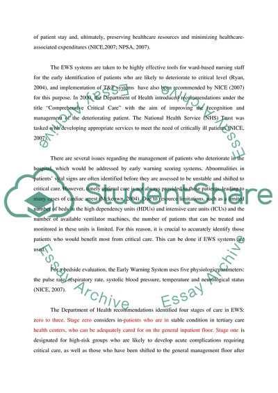 Student nurse reflection examples picture