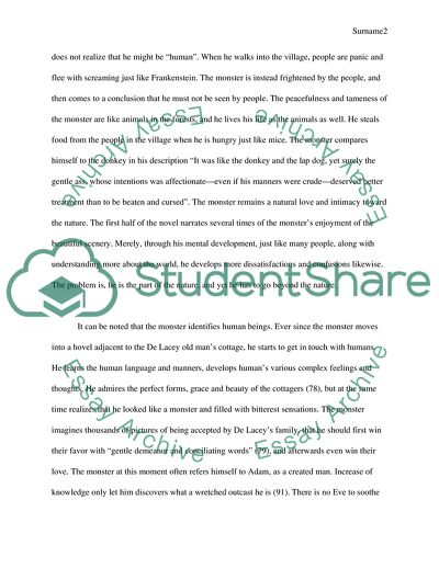 Frankenstein Novel Critique