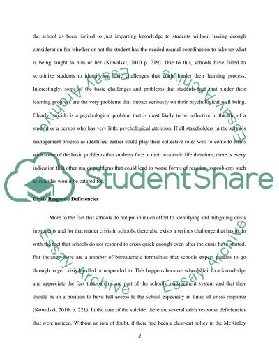 Public Opinion and Responding to Crisis