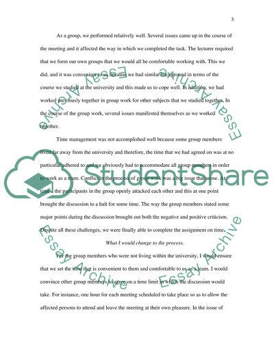 Location analysis and group work daily