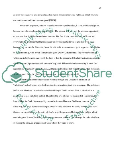 Adopting a Child by Homosexual Male Couple