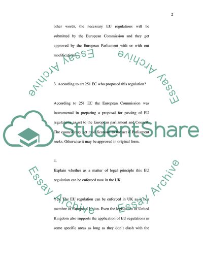 What Is EU Regulation