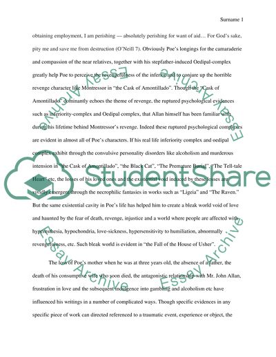 Poes psychosomatic Turmoil