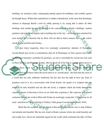 The Characters in The Fountainhead by Ayn Rand