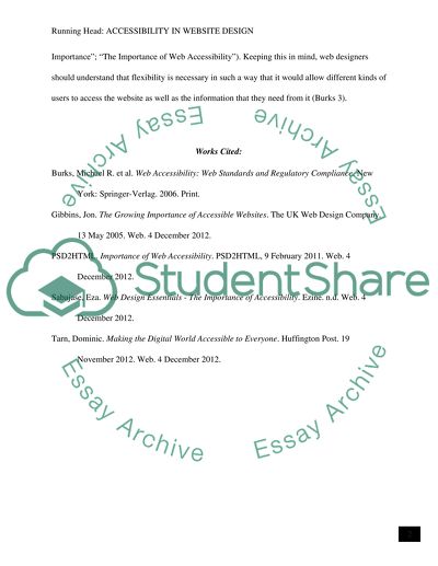 Accessibility, what it means and why is it important when designing a website