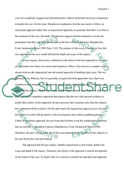 How Adversarial Approach Affects the Depth and Scope of Inquiry