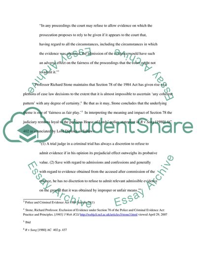 The General Purpose of the Evidential Rules