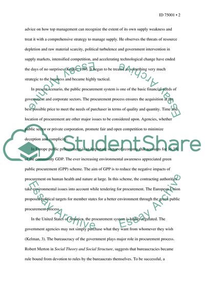 The Introduction of Public Bodies and Intergovernmental Organizations