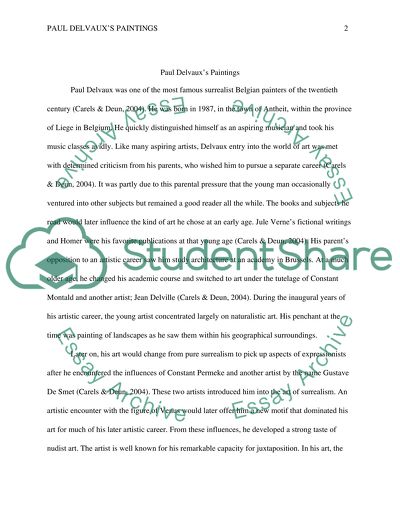 Paul Delvauxs Paintings