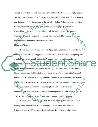The Nixon Era: Rebellion and Reaction in the 1960s and 1970s