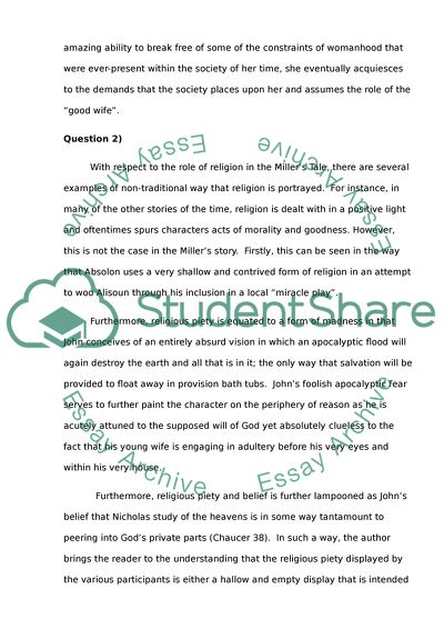 O.E.A. Style Response