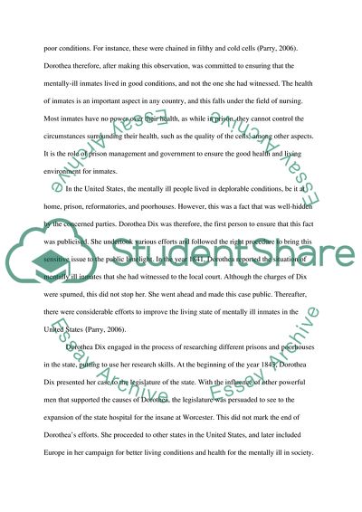 Nursing Image - Dorothea Lynde Dix