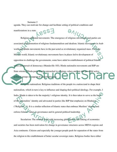 What terms do scholars use to understand relations of between Hindu and Islamic religious and political culture