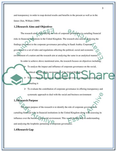 Corporate finance dissertation