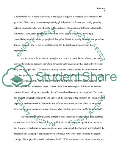 Regionalism and Globalisation in East Asia