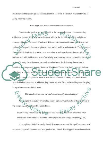 Essence of a Good Writer