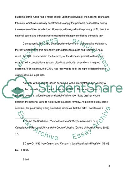 The Law of the European Union: Democracy in the EU