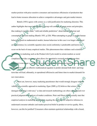 Marketing is more of an art than a science