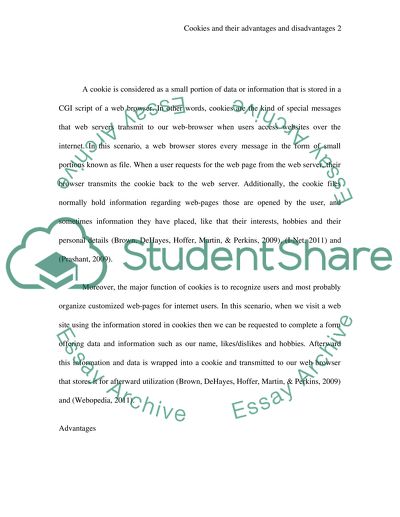 What Are the Advantages and Disadvantages of Cookies