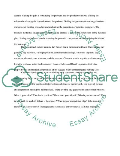 Entrepreneurship Skills for Engineers