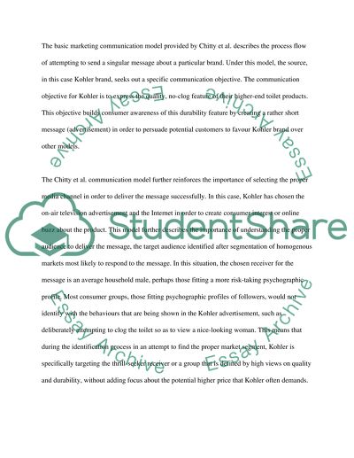 Kohler Bathroom Product Advertisement Using Humour and Persuasion