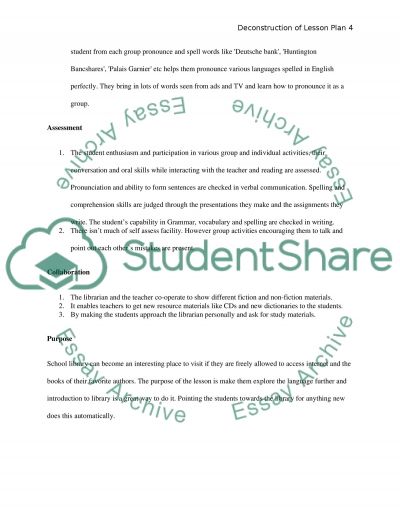 Lesson Plan Deconstruction Essay Example Topics And Well Written Lesson Plan Deconstruction Essay Example Topics And Well Written Lesson Plan Deconstruction Essay Example Text Preview Freelance Writers Online also Religion And Science Essay Health Is Wealth Essay