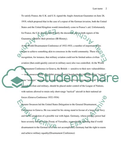 Did Isolationism Limit the Effectiveness of the Geneva Conferences