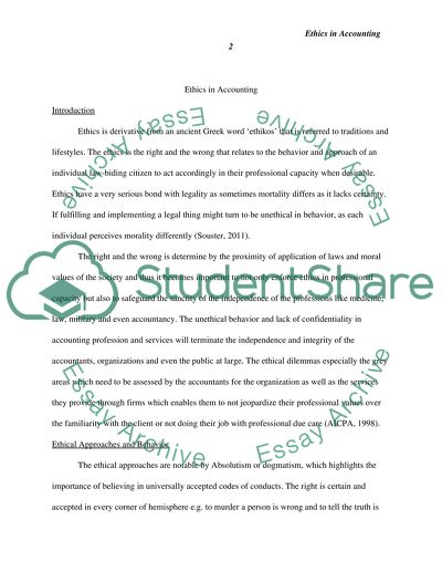 Why Are Ethics Important in the Field of Accounting