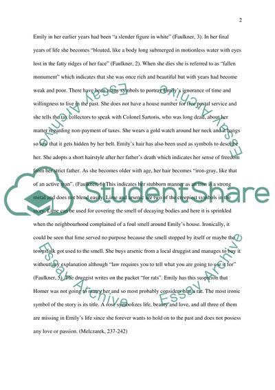 A Short Story by William Faulkner: A Rose for Emily