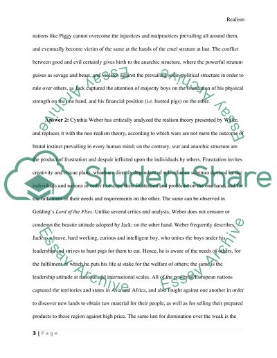 Historical Issues in Realism