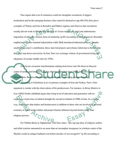 Forces of Fortune by Vali Nasr