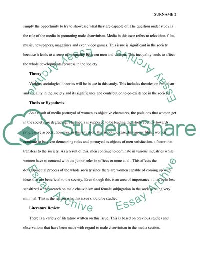 A Continuation of Chauvinist