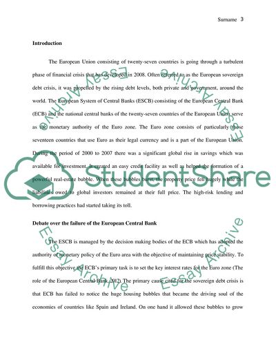 Growth Prospect and Risks Involved in the European Banking Union Project